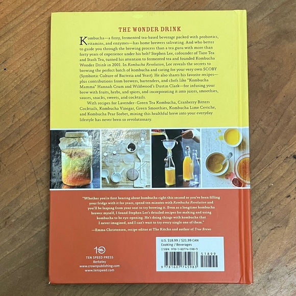 Kombucha Revolution Cookbook by - Stephen Lee & Ken Koopman - Picture 3 of 16